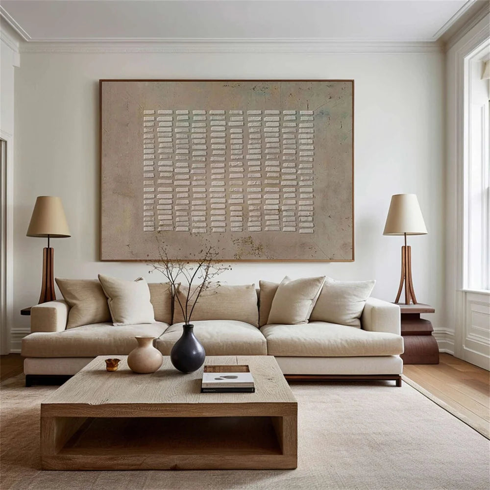 Wabi Sabi Textured Wall Art #VS015