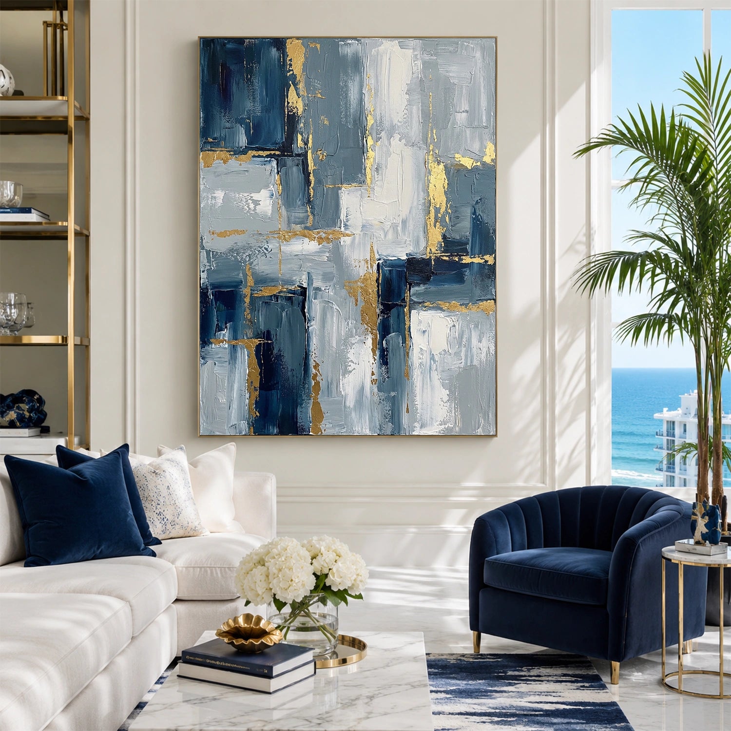 Abstract Textured Wall Art #VA314