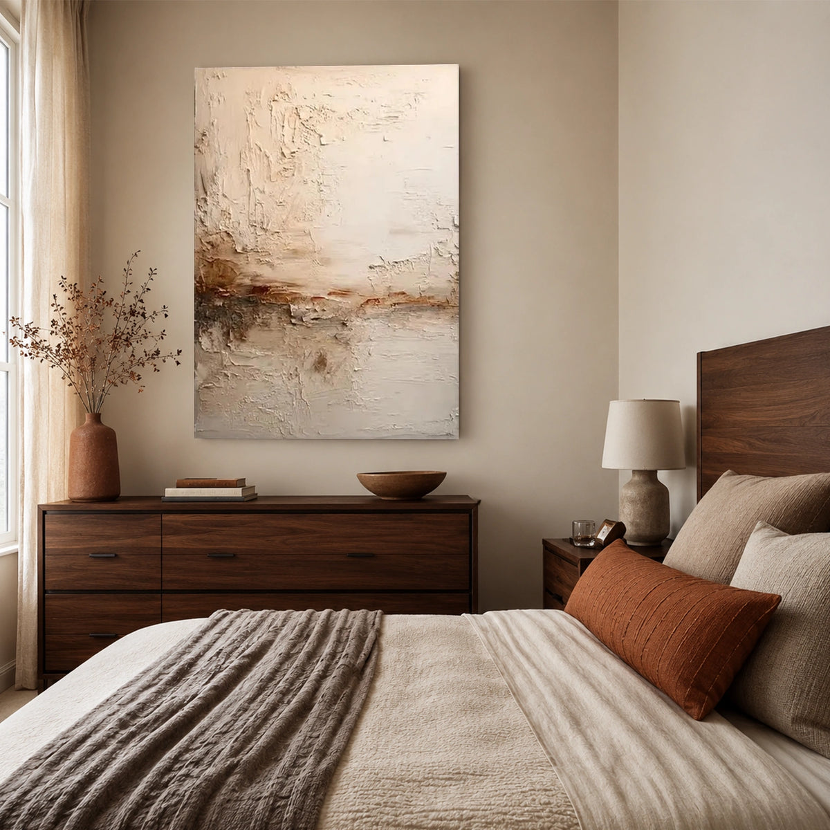 Abstract Textured Wall Art #VA360