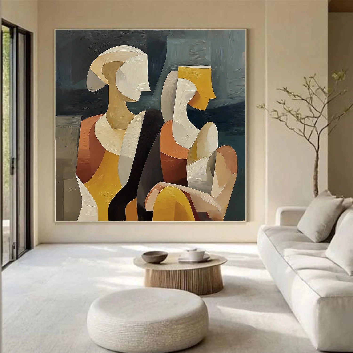 Abstract Portrait Wall Art # LA044