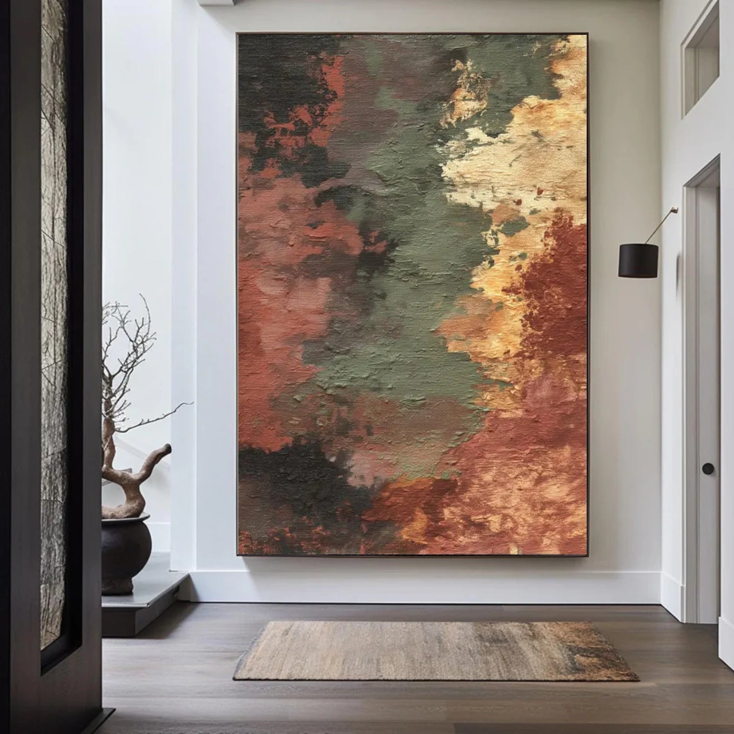 Abstract Textured Wall Art #VA153