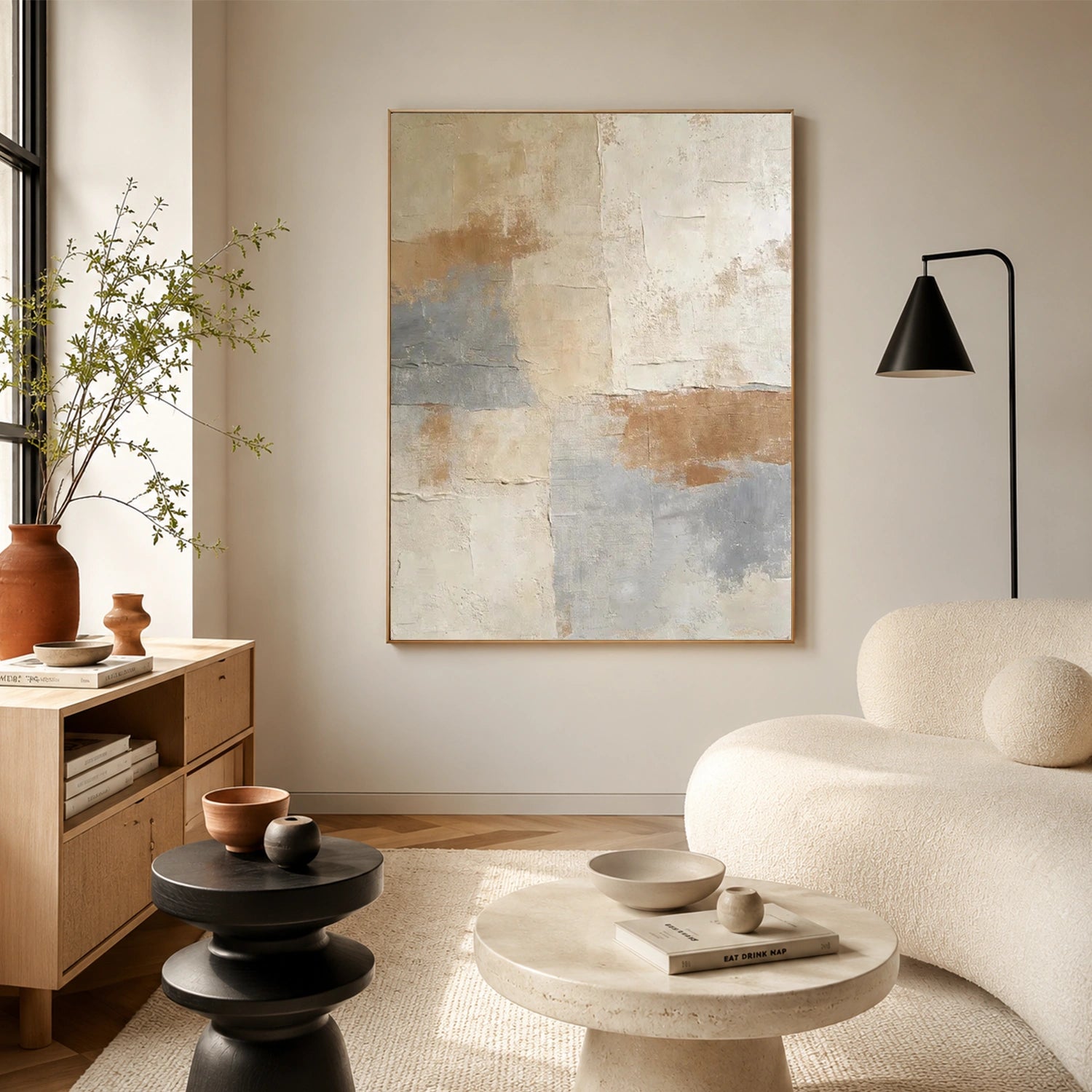 Abstract Textured Wall Art #VA318