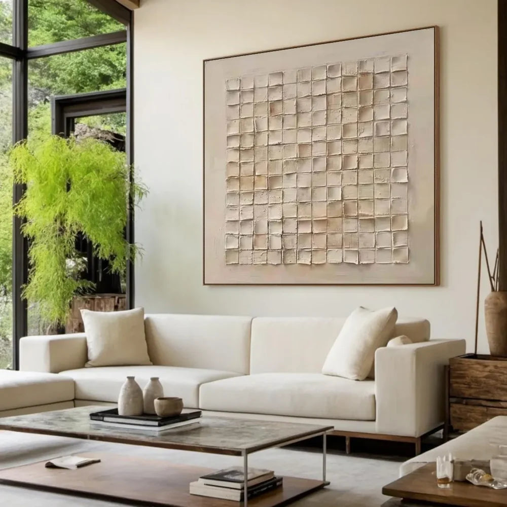 Wabi Sabi Textured Wall Art #VS060