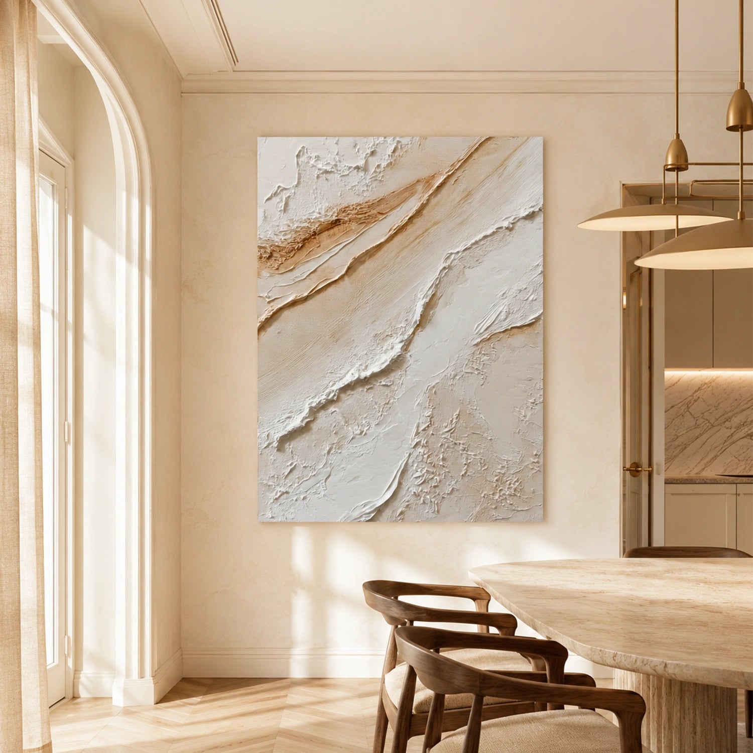Minimalist Textured Canvas Art #WM157