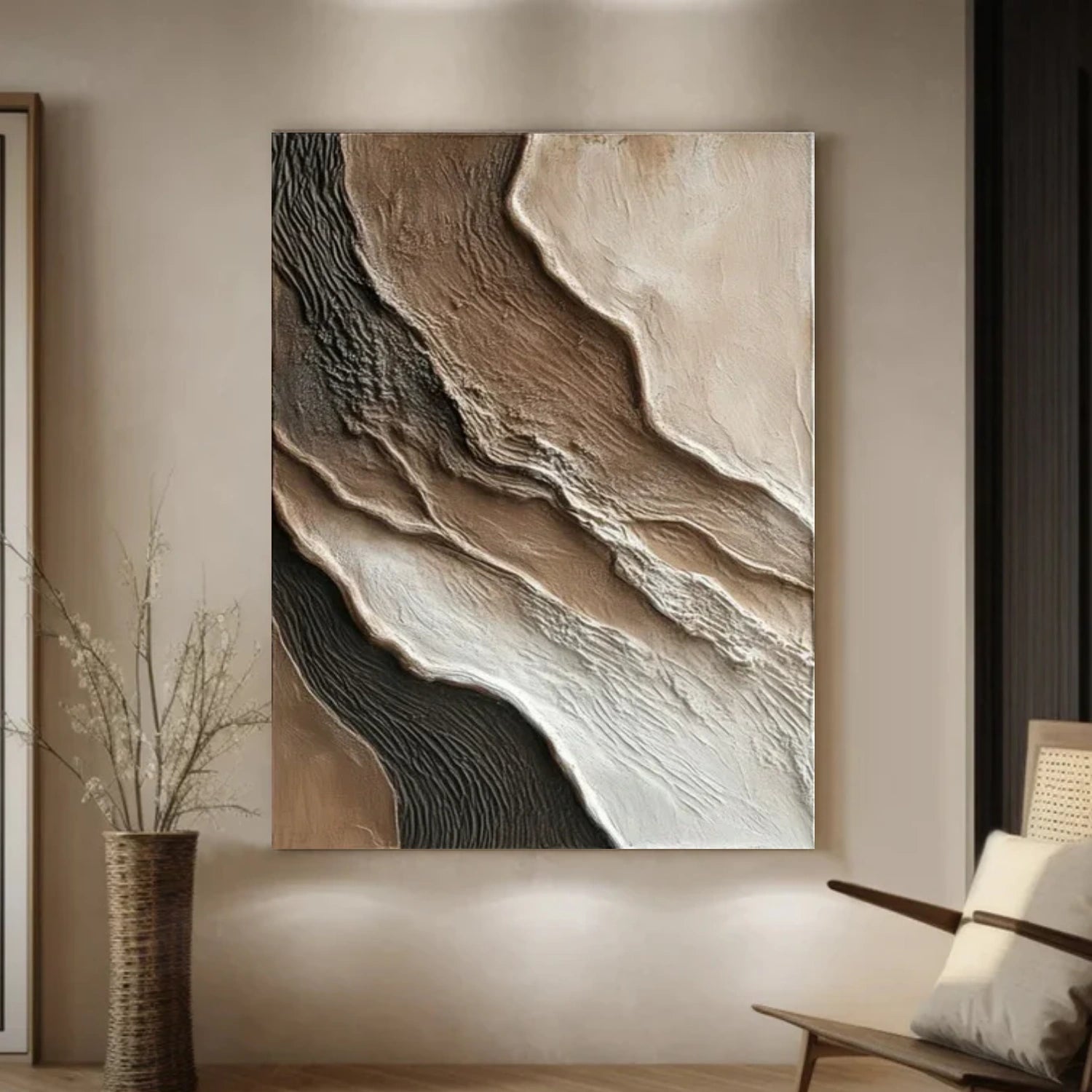 Abstract Textured Wall Art #VA217