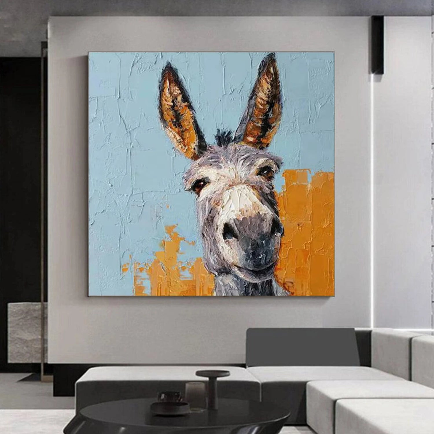 Abstract Animal Canvas Art #DW108