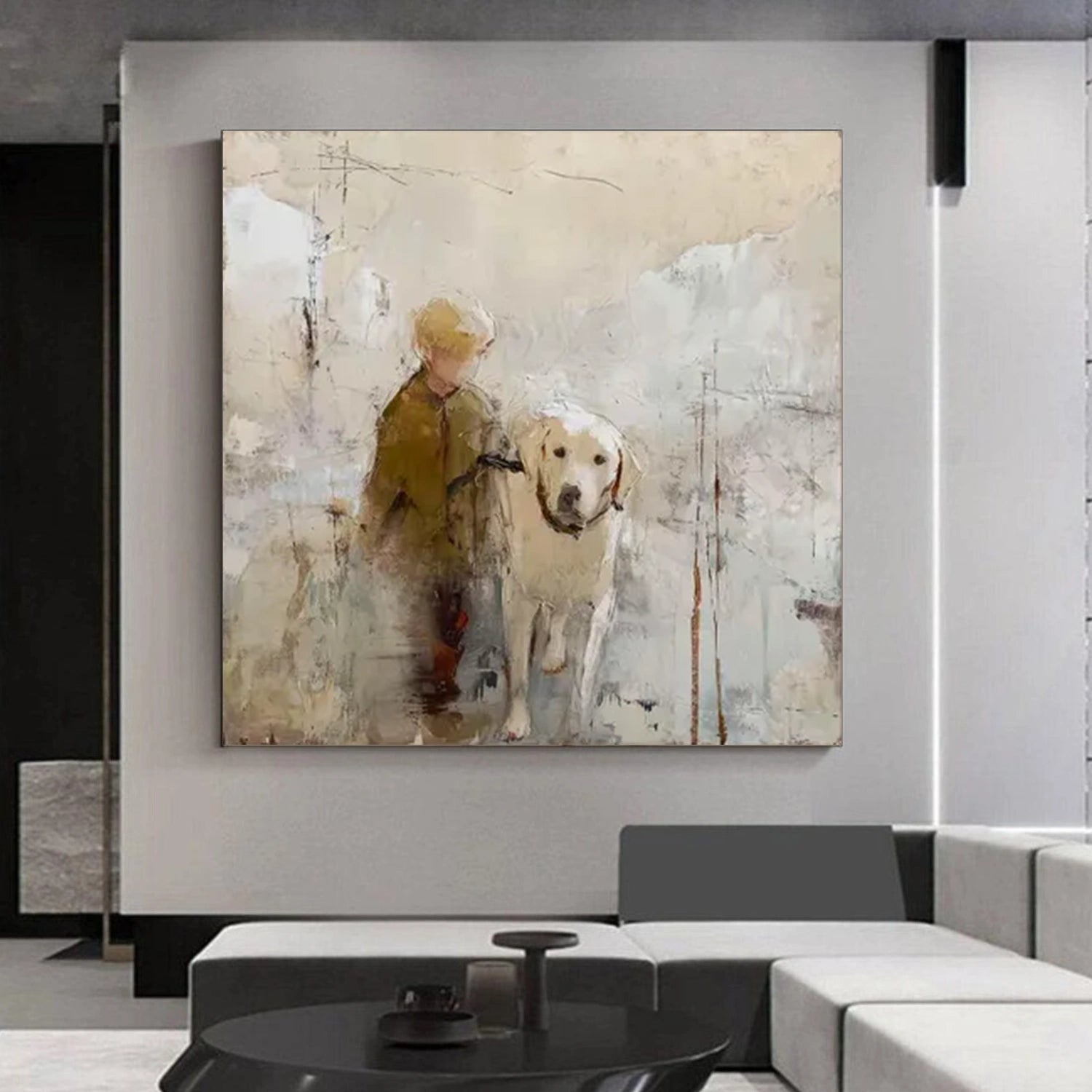 Abstract Animal Canvas Art #DW109