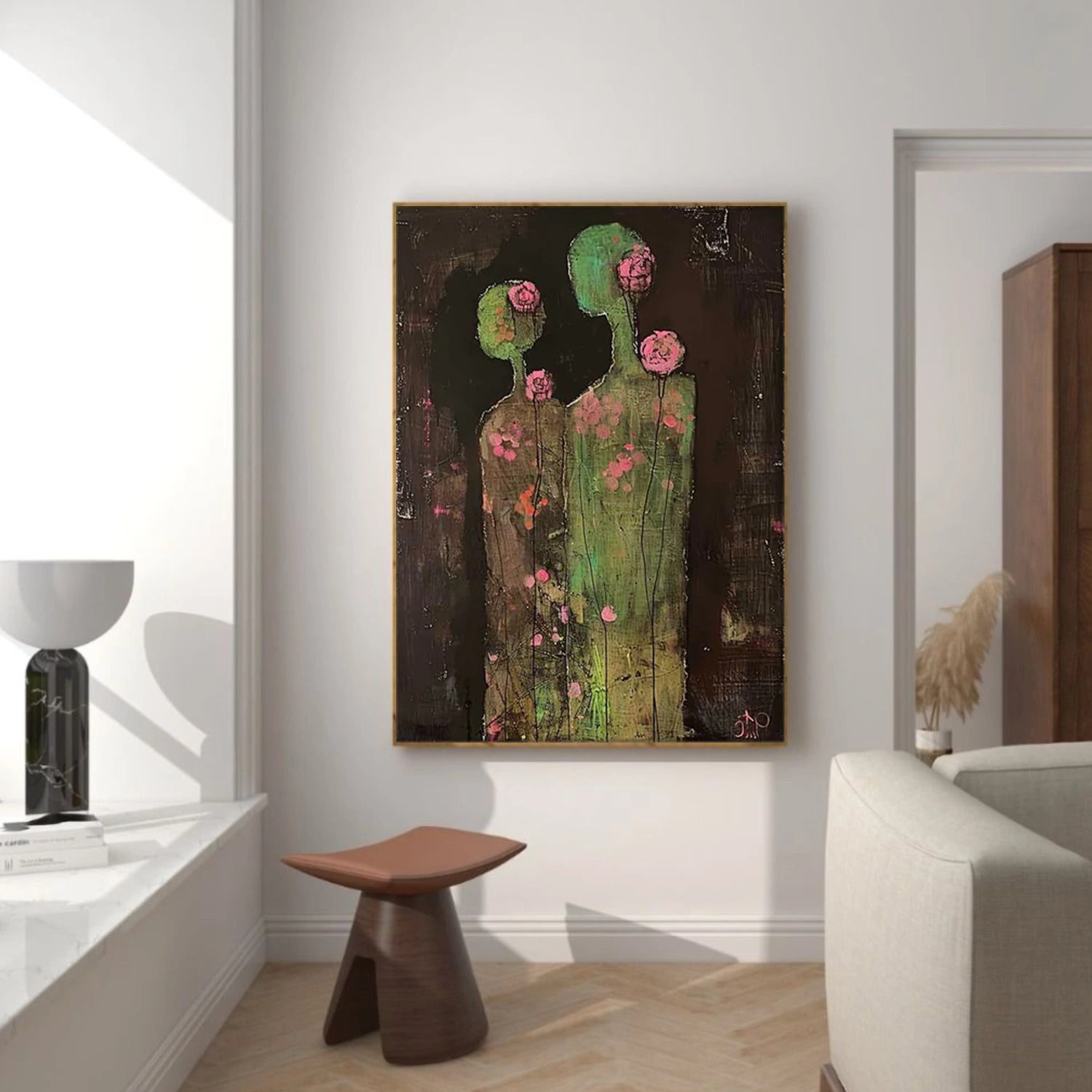 Abstract Portrait Wall Art # LA054