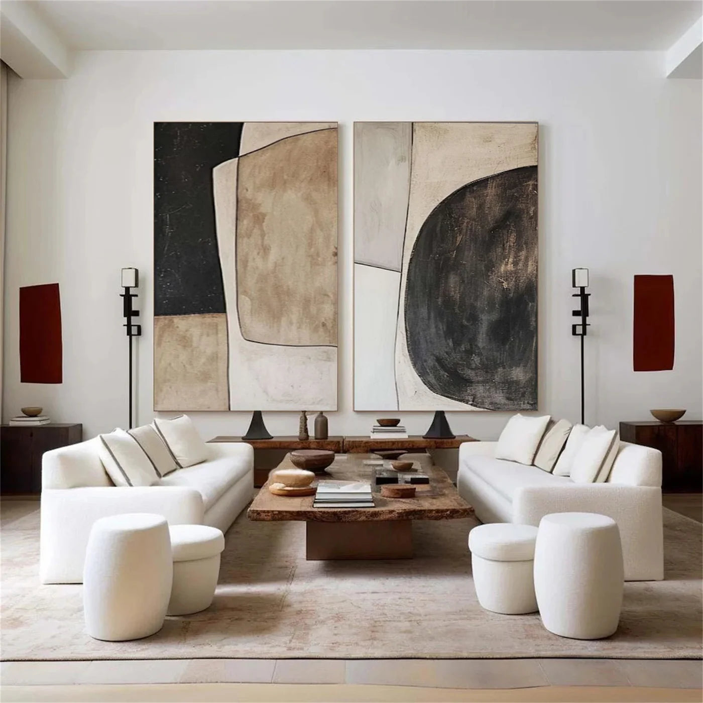 Wabi Sabi Wall Art Set of 2 #VS046