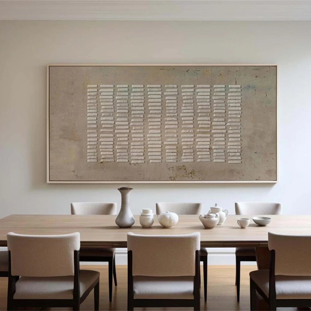 Wabi Sabi Textured Wall Art #VS015
