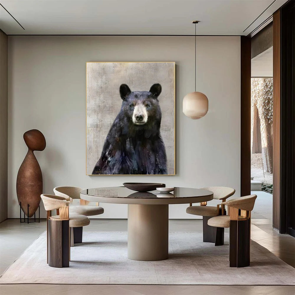 Abstract Animal Canvas Art #DW002