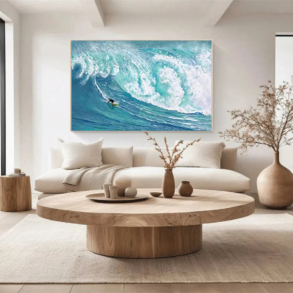 Surfing Sport Canvas Painting #PB027