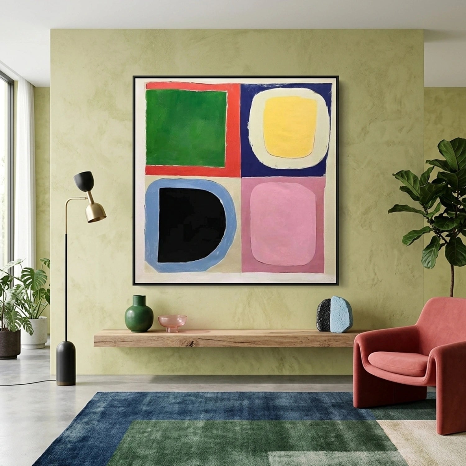 Abstract Wall Art #VA303