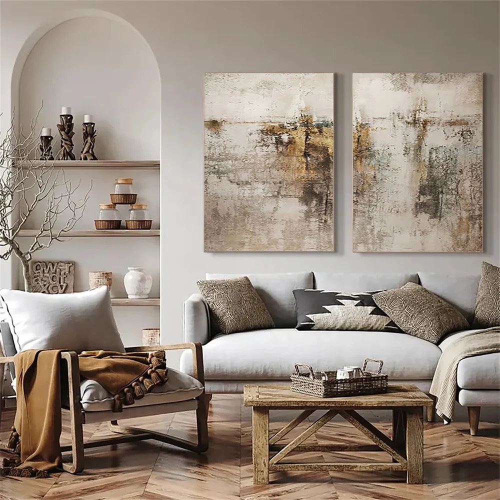 Wabi Sabi Wall Art Set of 2 #VS053
