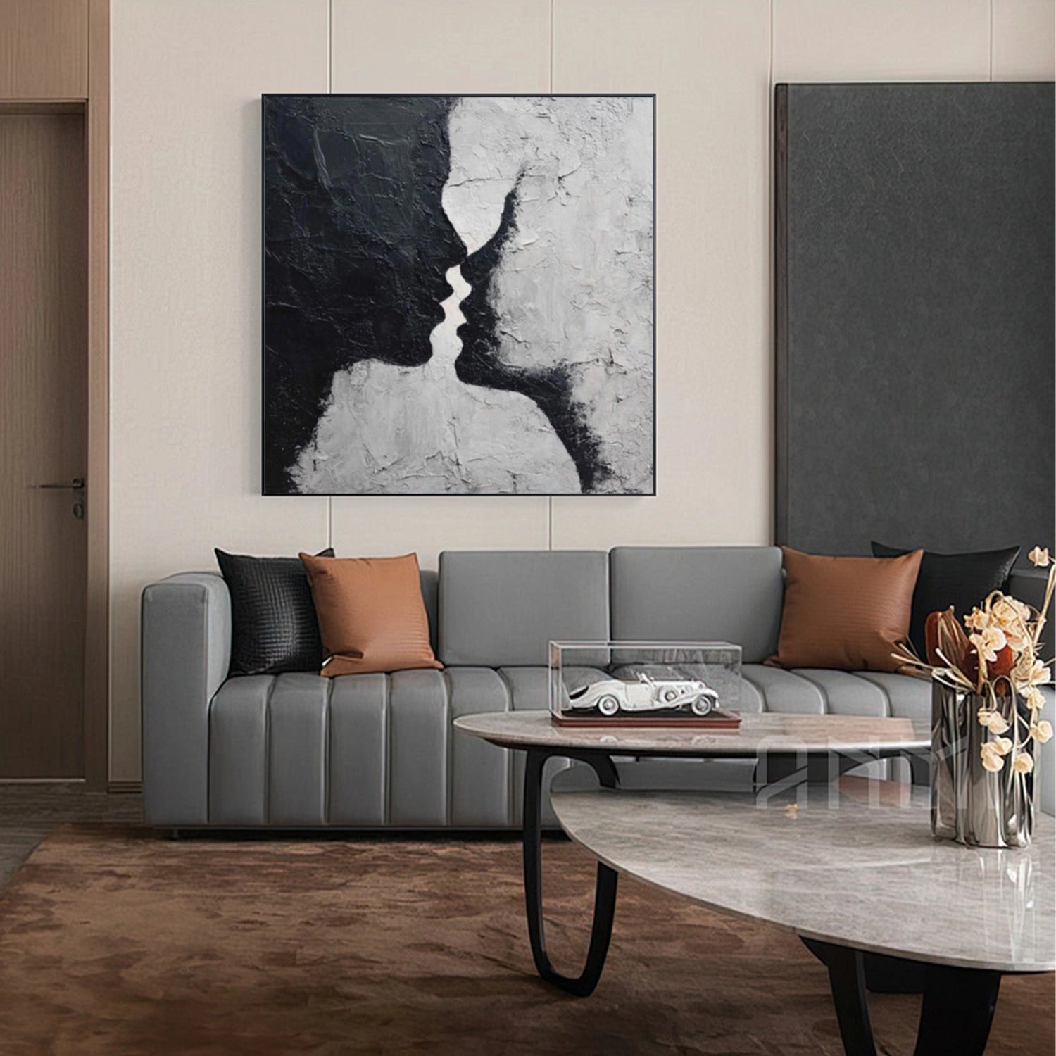 Abstract PortraitΒ Wall ArtΒ #LA063