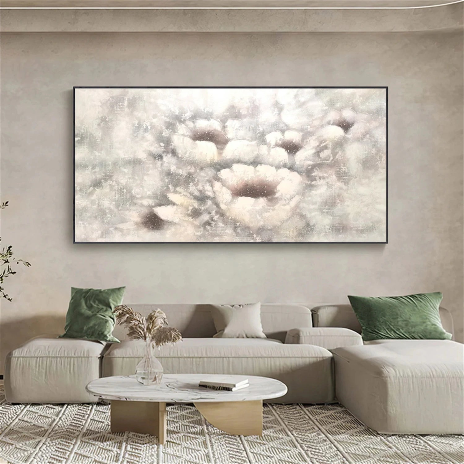 Abstract Flower And Tree Canvas Art #MF075