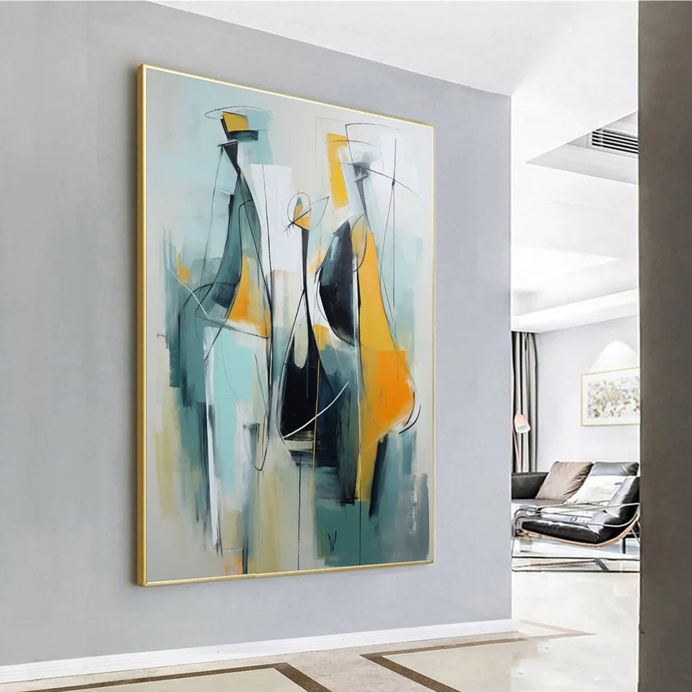 Contemporaty Abstract Minimalist Wall Art #CM006