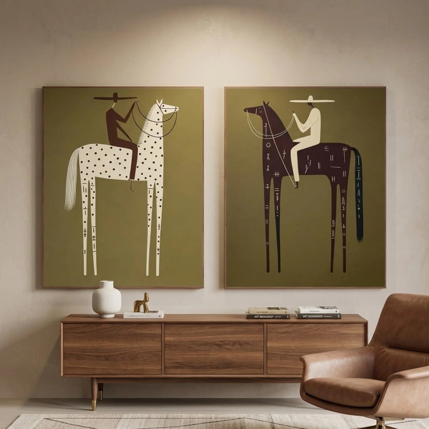 Americana Wall Art Set of 2 #AM027