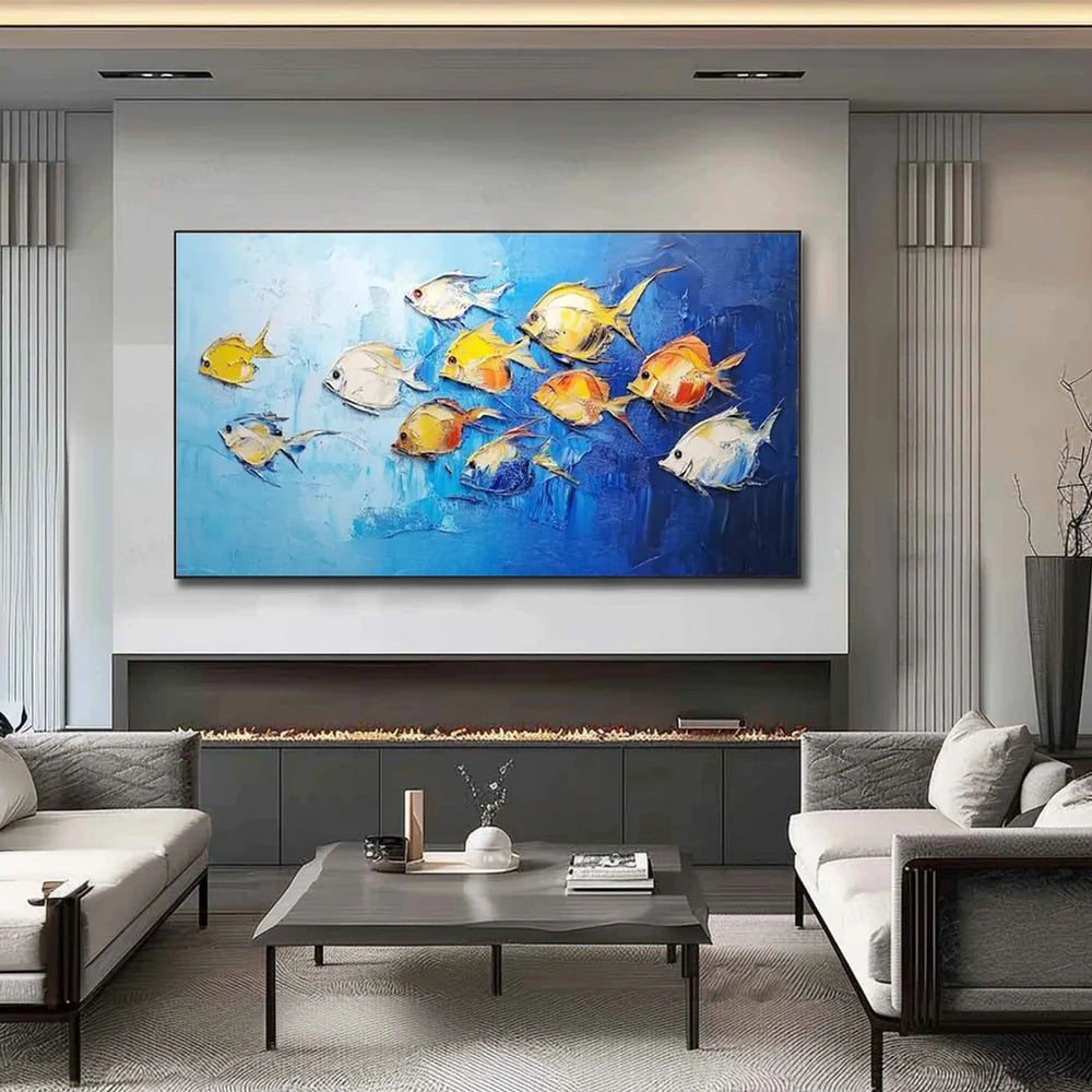 Abstract Animal Canvas Art #DW022