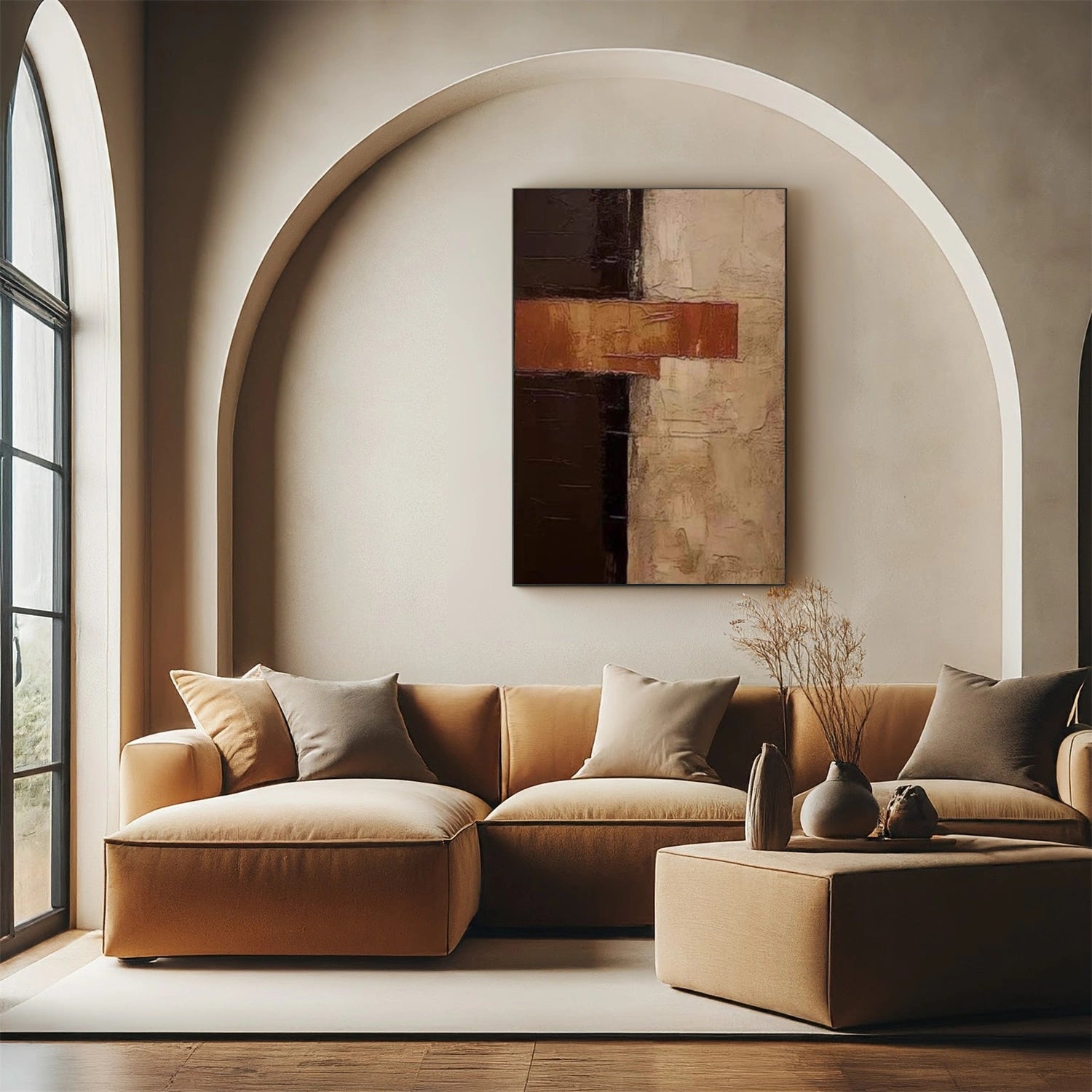 Wabi Sabi Textured Wall Art #VS177