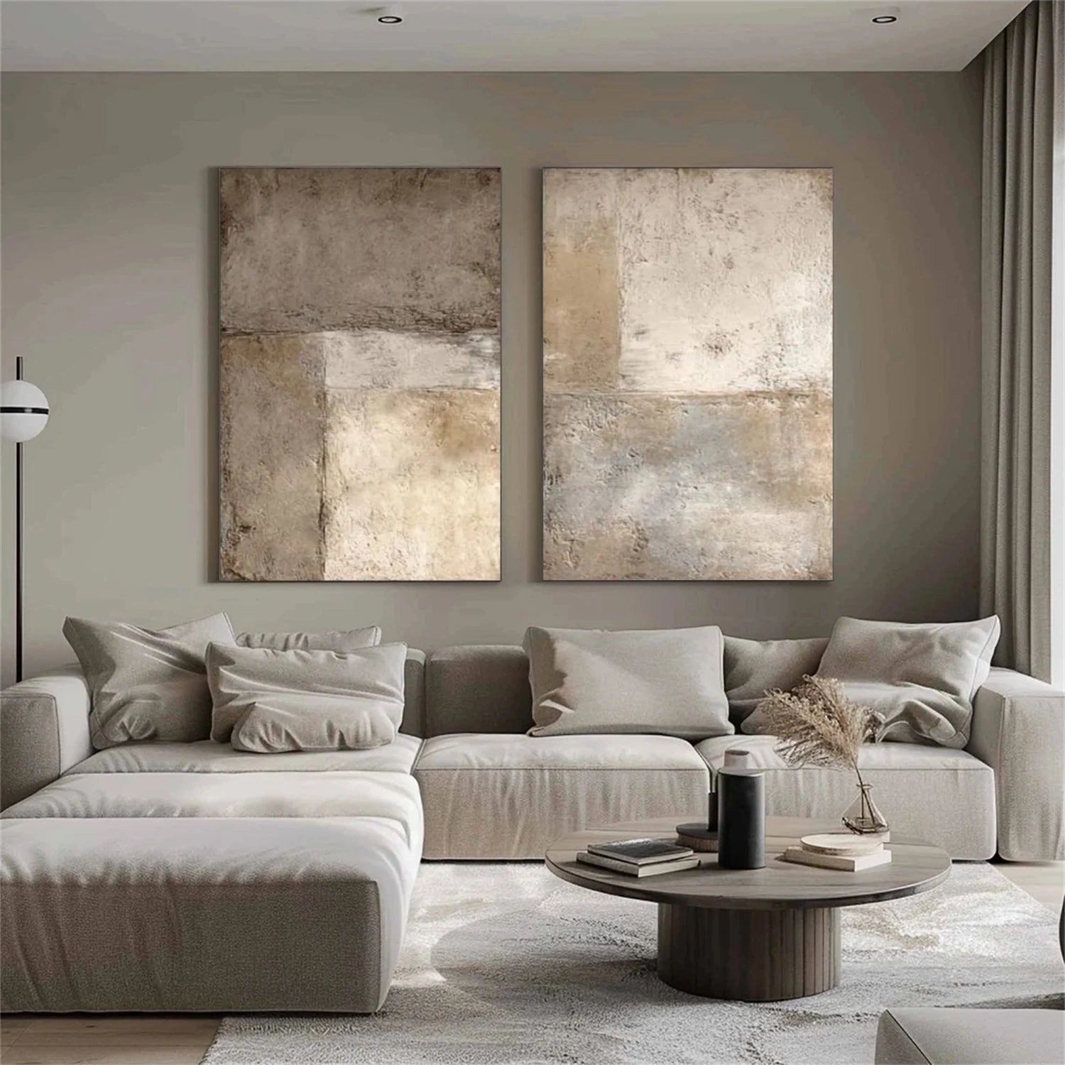 Wabi Sabi Wall Art Set of 2 #VS079