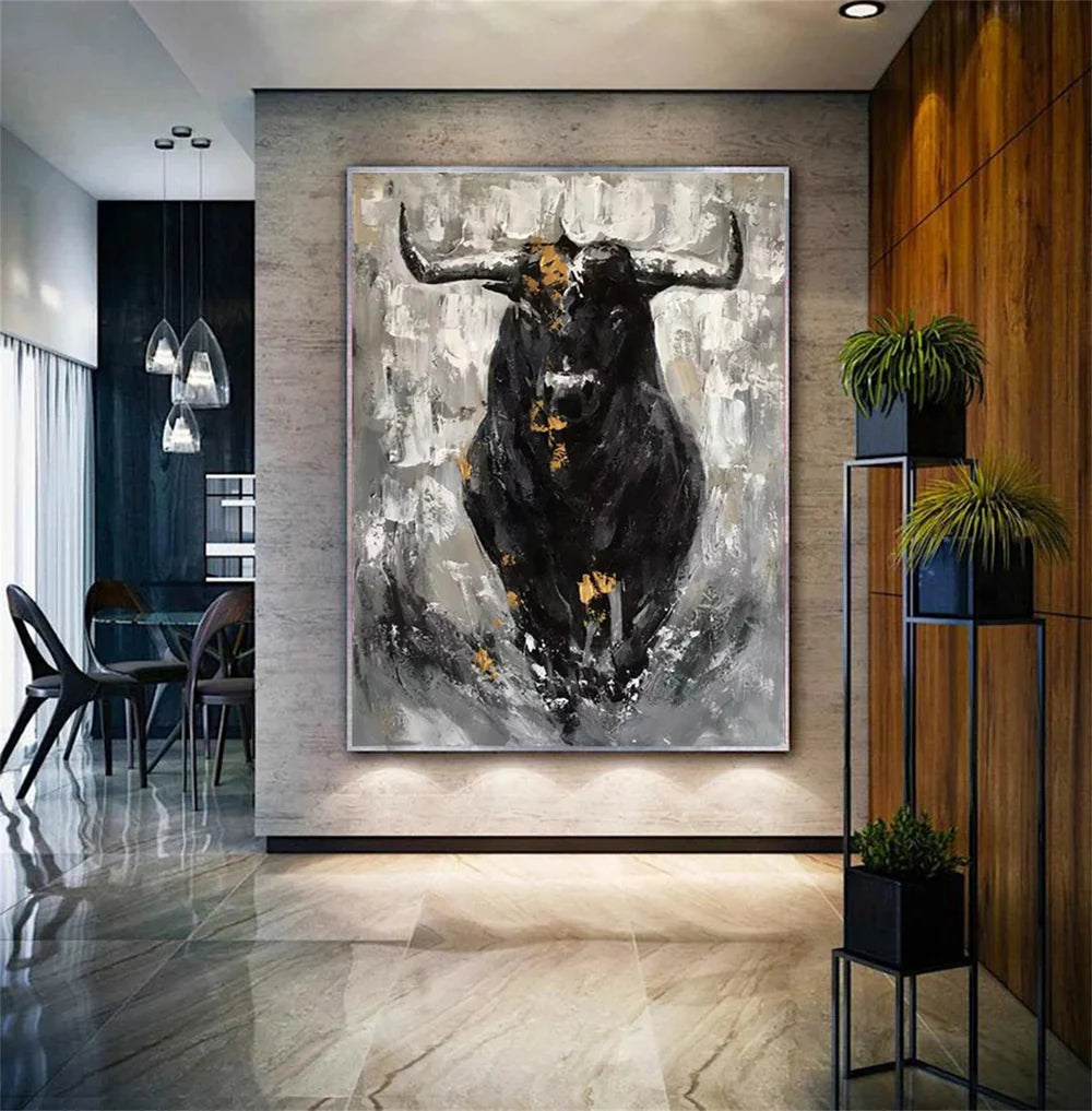 Abstract Animal Canvas Art #DW040