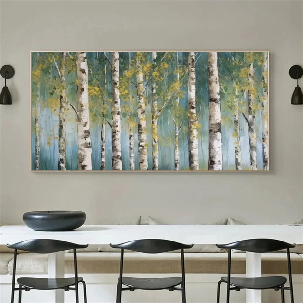 Abstract Flower And Tree Canvas Art #MF040