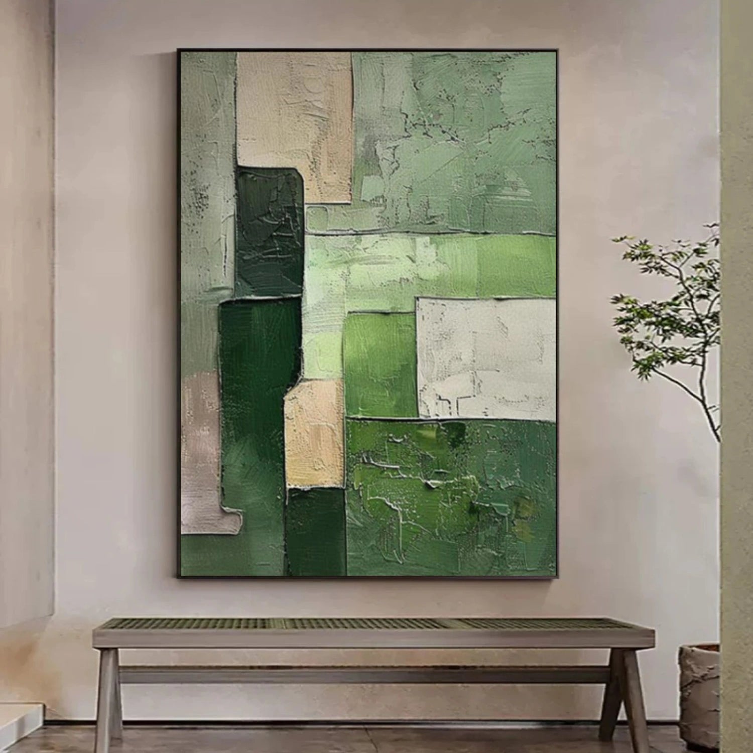 Abstract Textured Wall Art #VA266