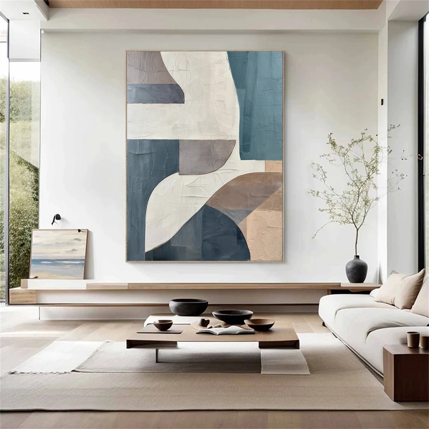 Abstract Textured Wall Art #VA186