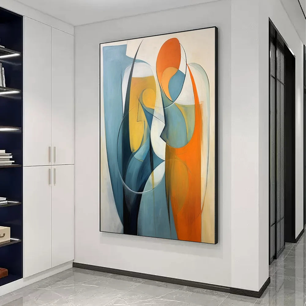 Contemporaty Abstract Minimalist Wall Art #CM001