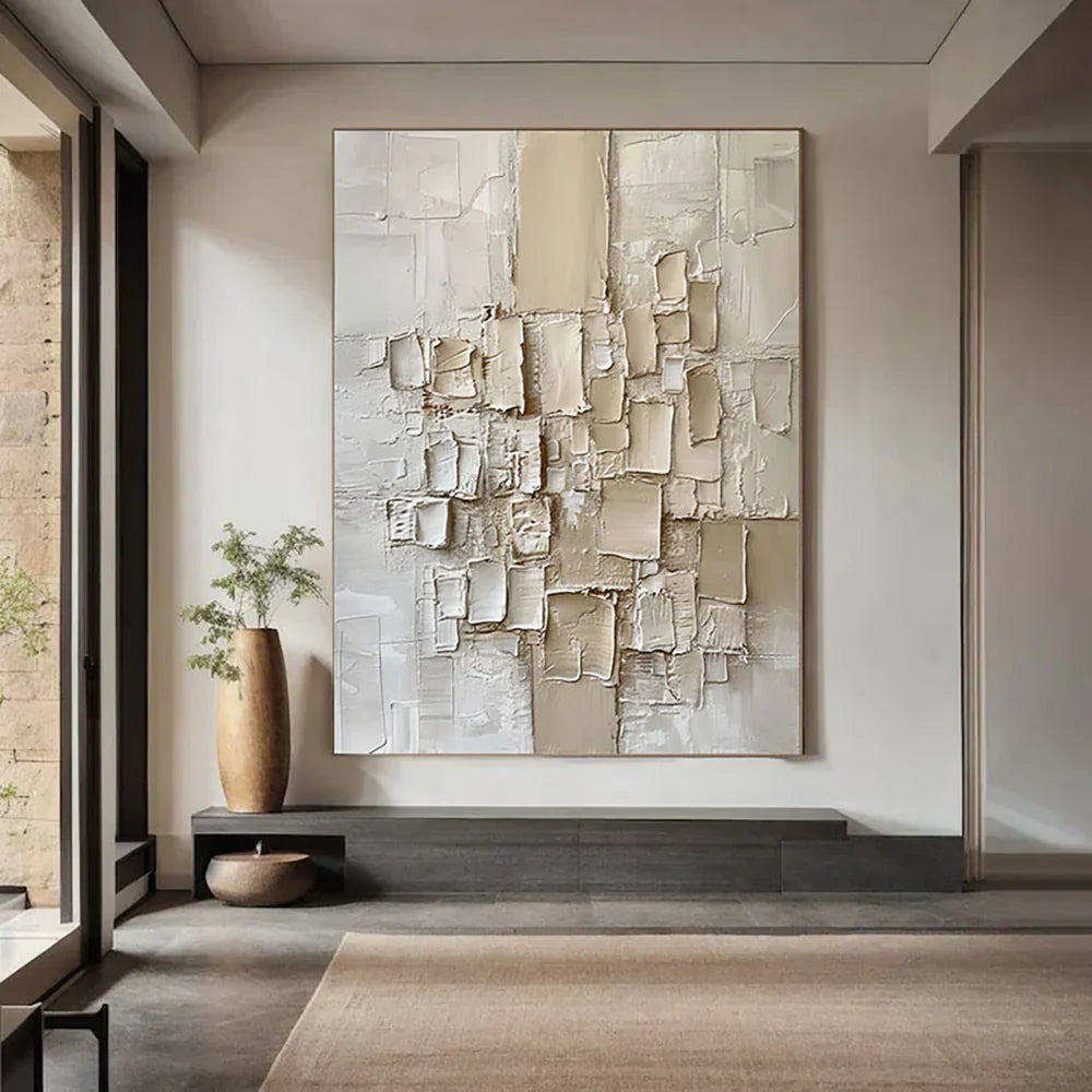 Abstract Textured Wall Art #VA079