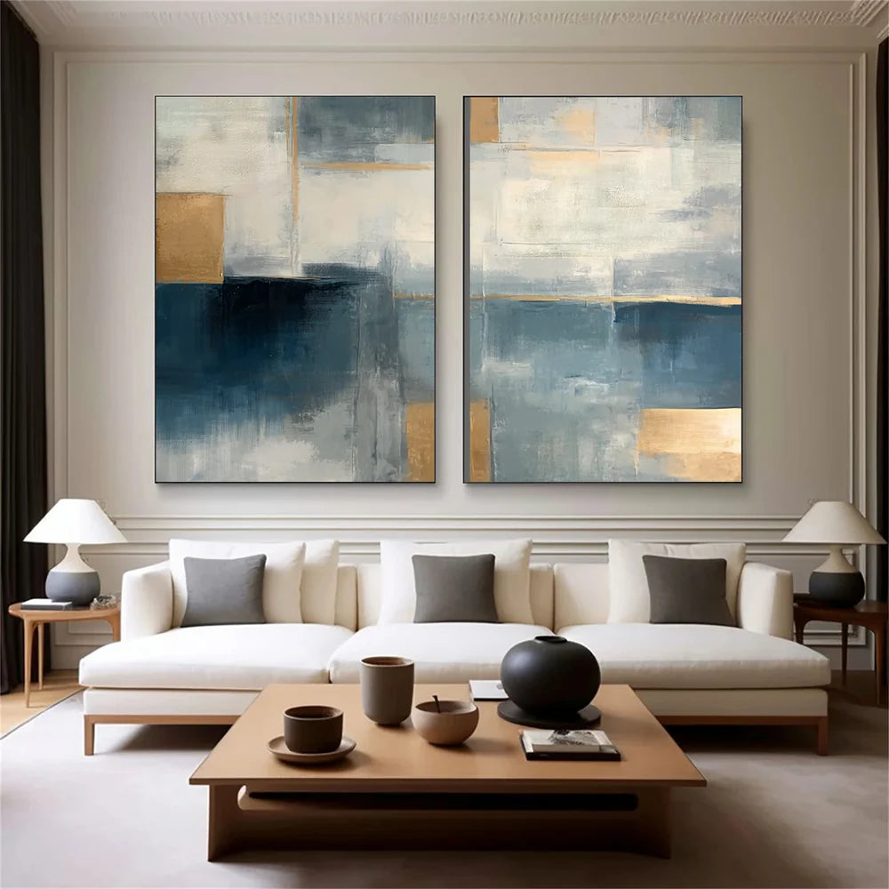 Abstract Wall Art Set of 2 #VA015