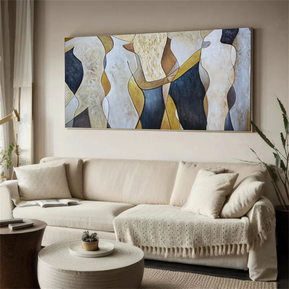 Colorful Abstract Portrait Wall Art # LA016