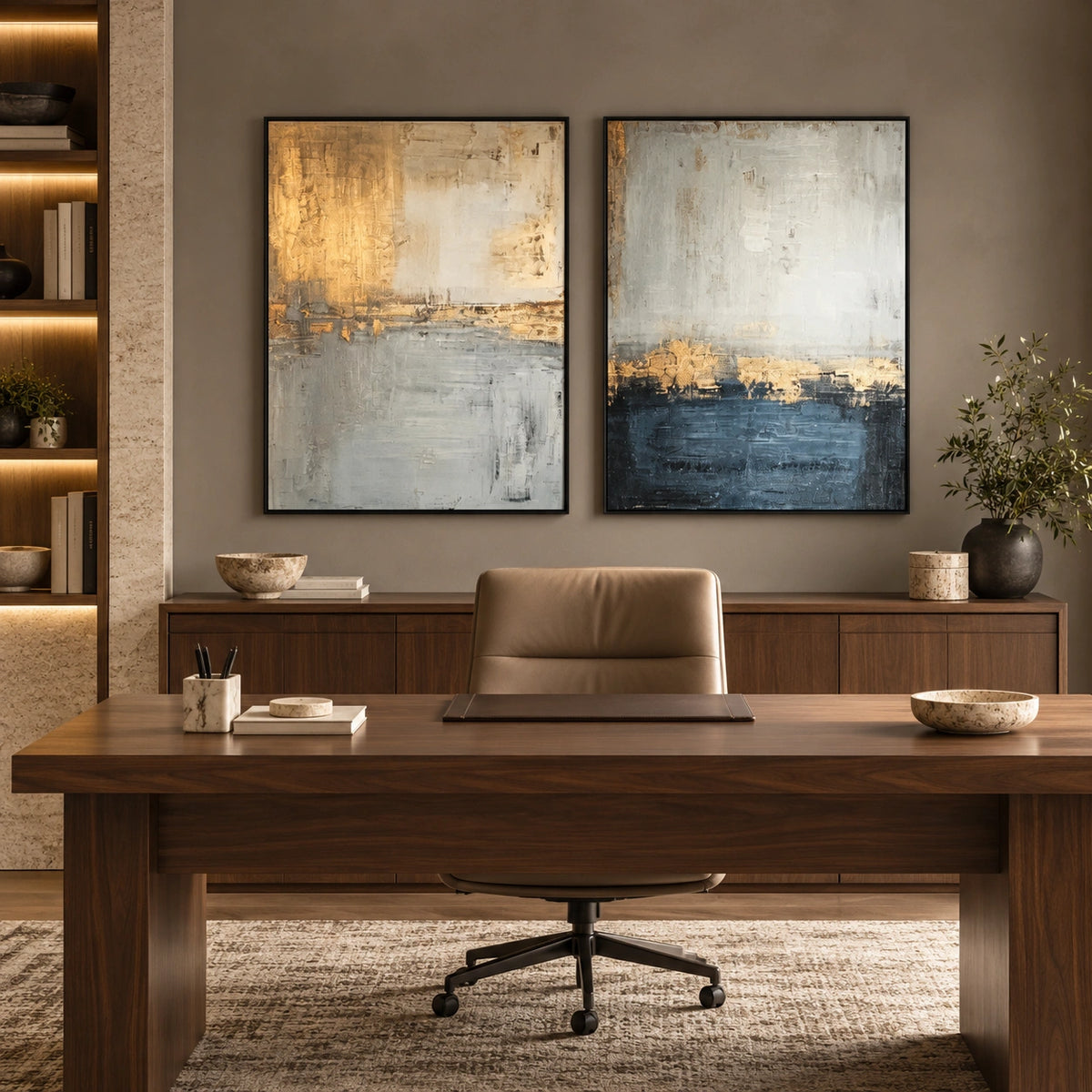 Abstract Wall Art Set of 2 #VA338