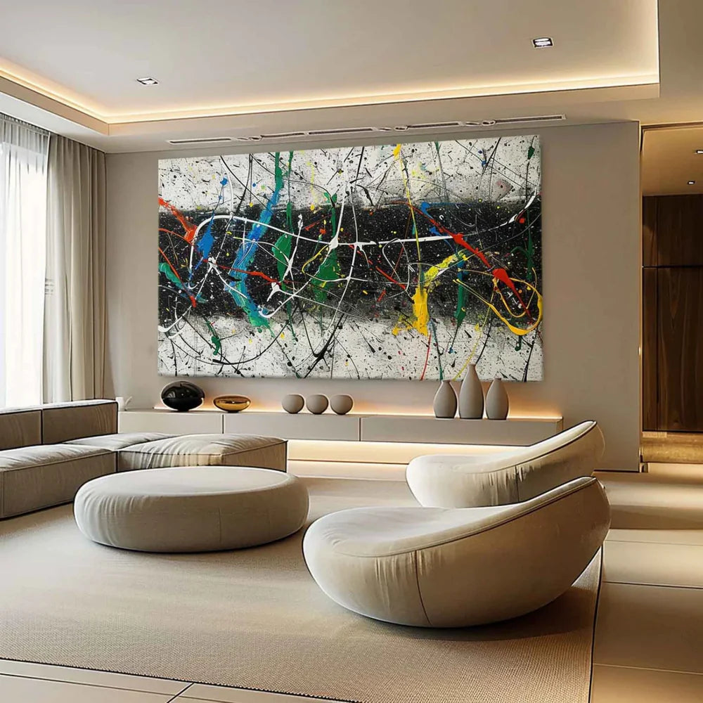 Pollock Art #JA009