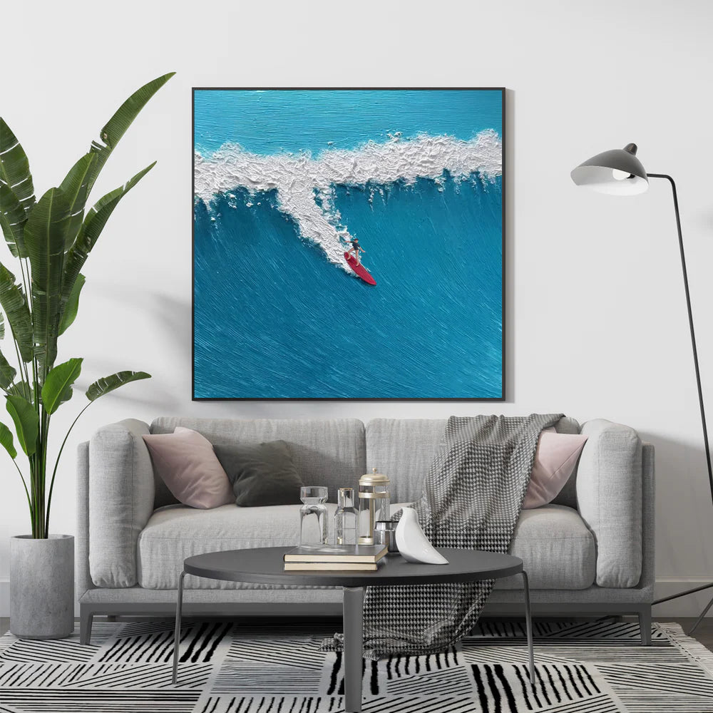 Surfing Sport Canvas Painting #PB019