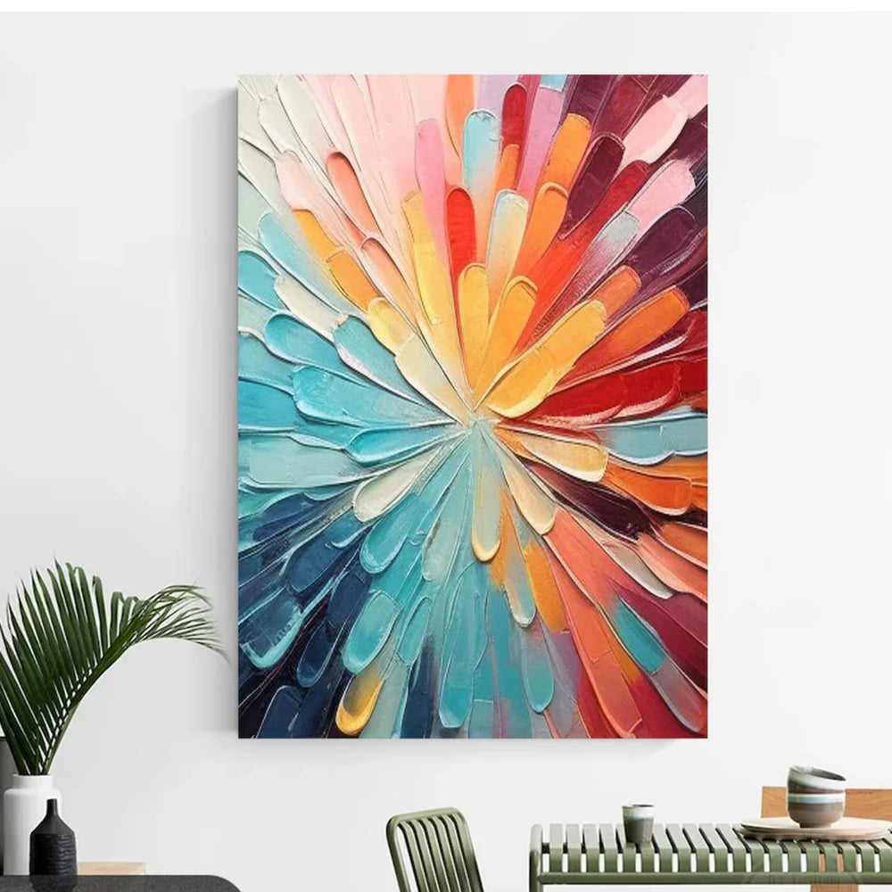 Abstract Textured Wall Art #VA094