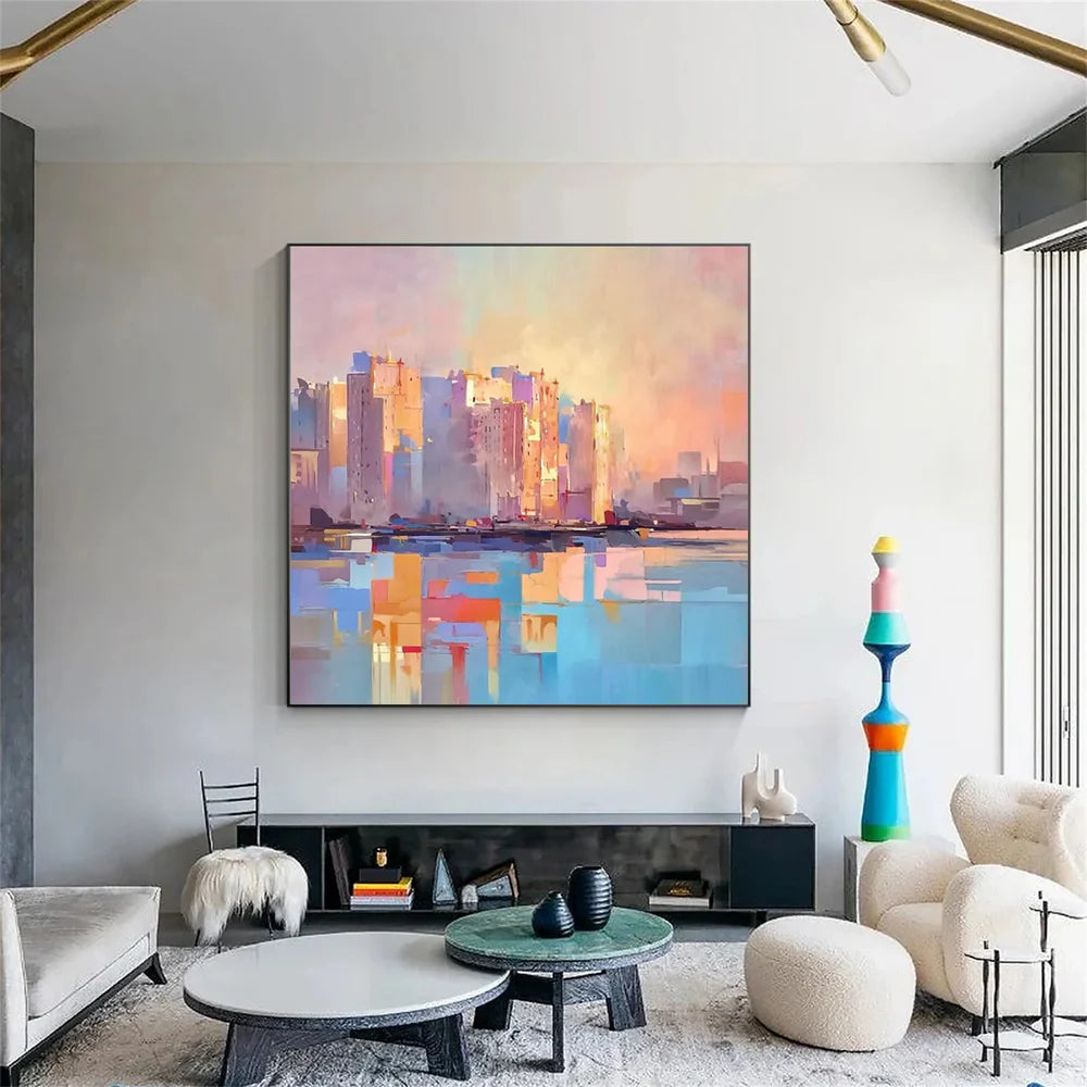 Abstract Urban Landscape Painting #UL005