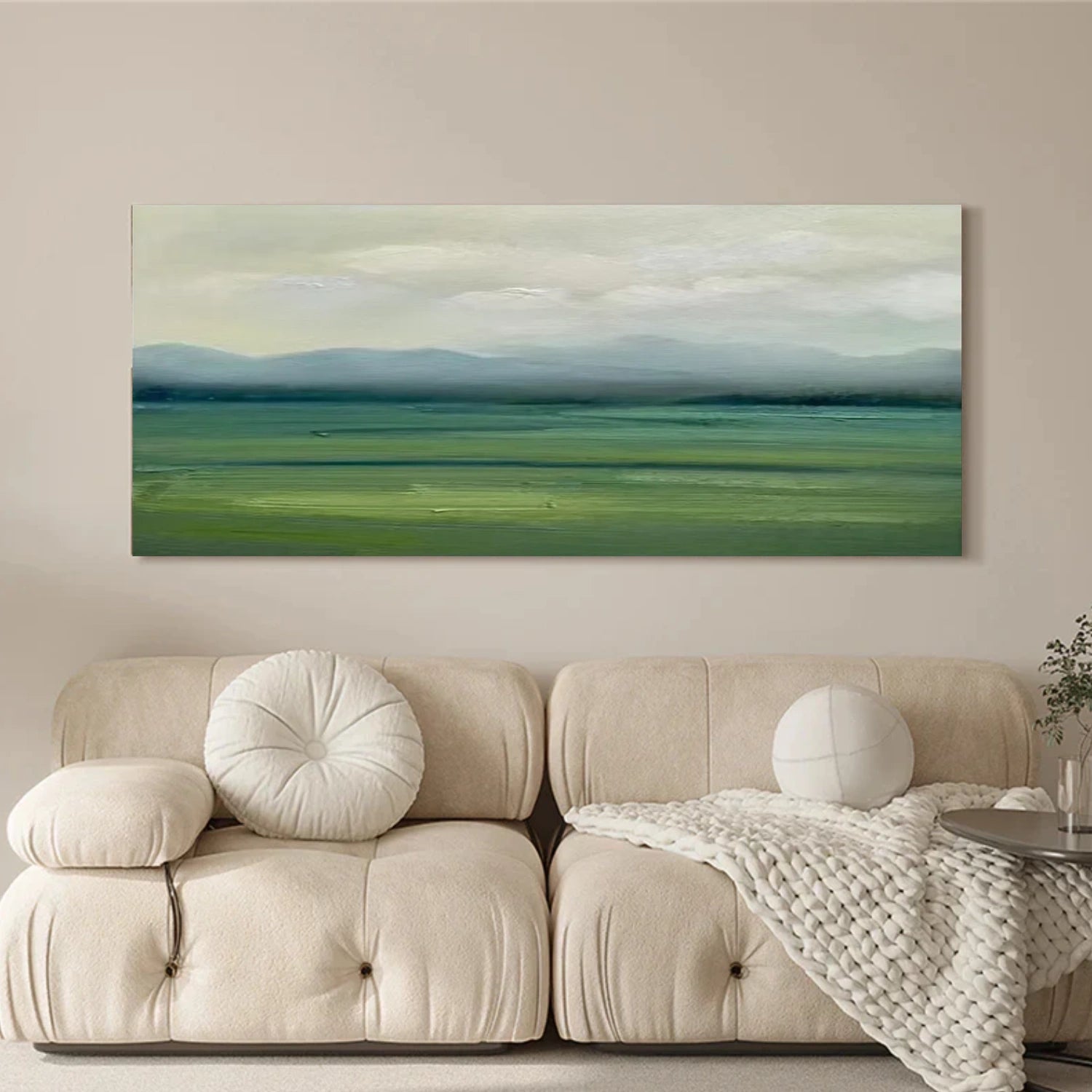 Abstract Mountain Canvas Art #BT043