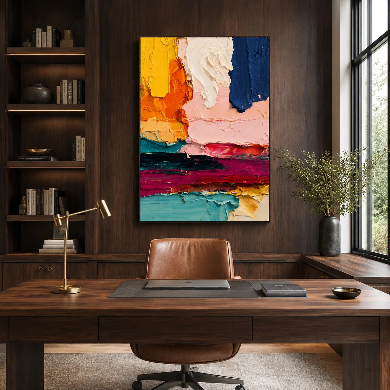 Abstract Textured Wall Art #VA332
