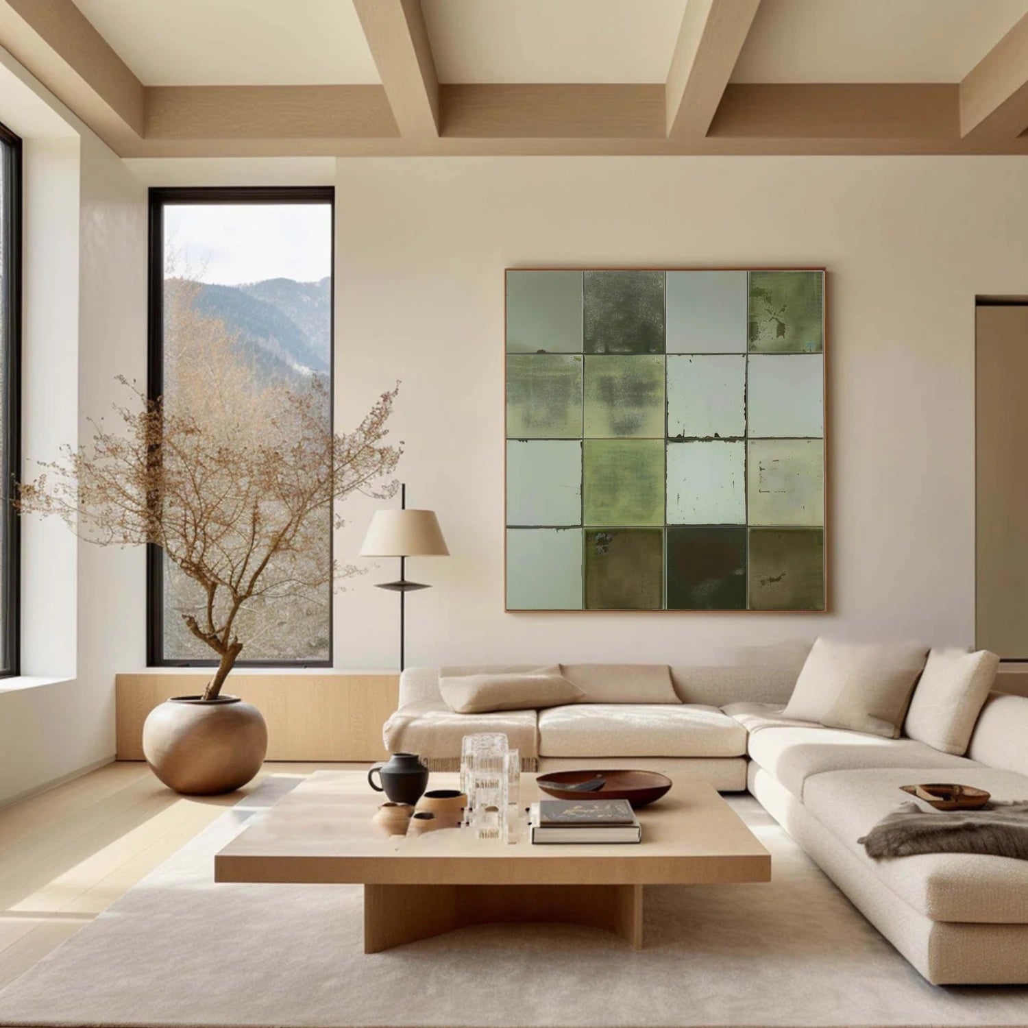 Wabi Sabi Textured Wall Art #VS137