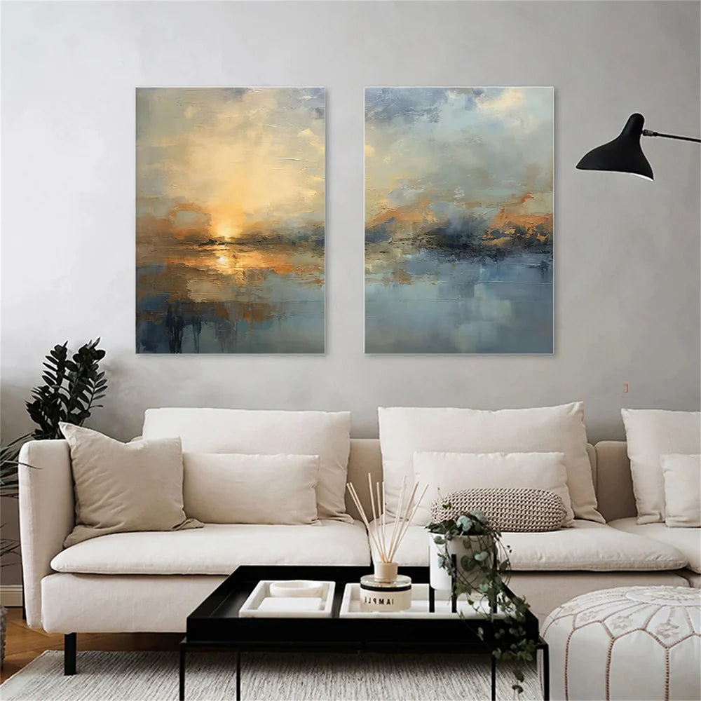 Abstract Wall Art Set of 2 #VA003