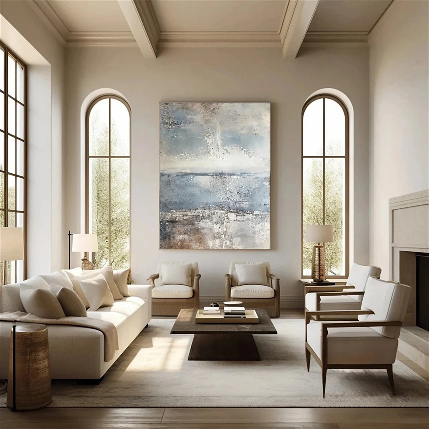 Wabi Sabi Textured Wall Art #VS121