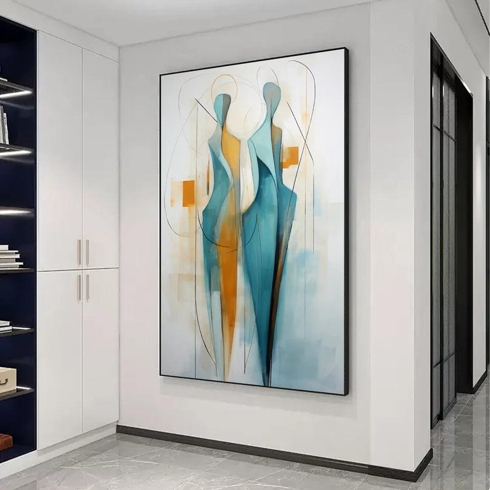 Contemporaty Abstract Minimalist Wall Art #CM004