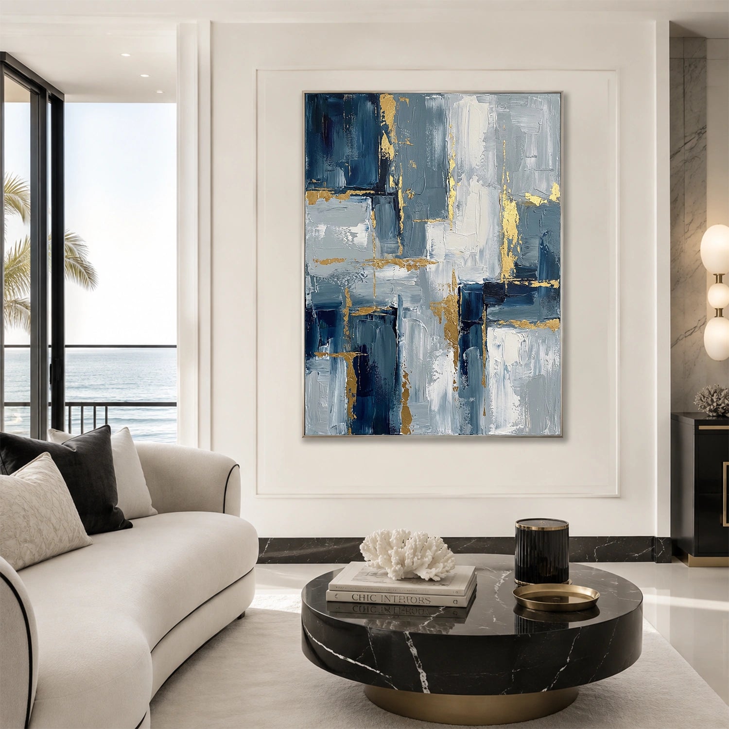 Abstract Textured Wall Art #VA314