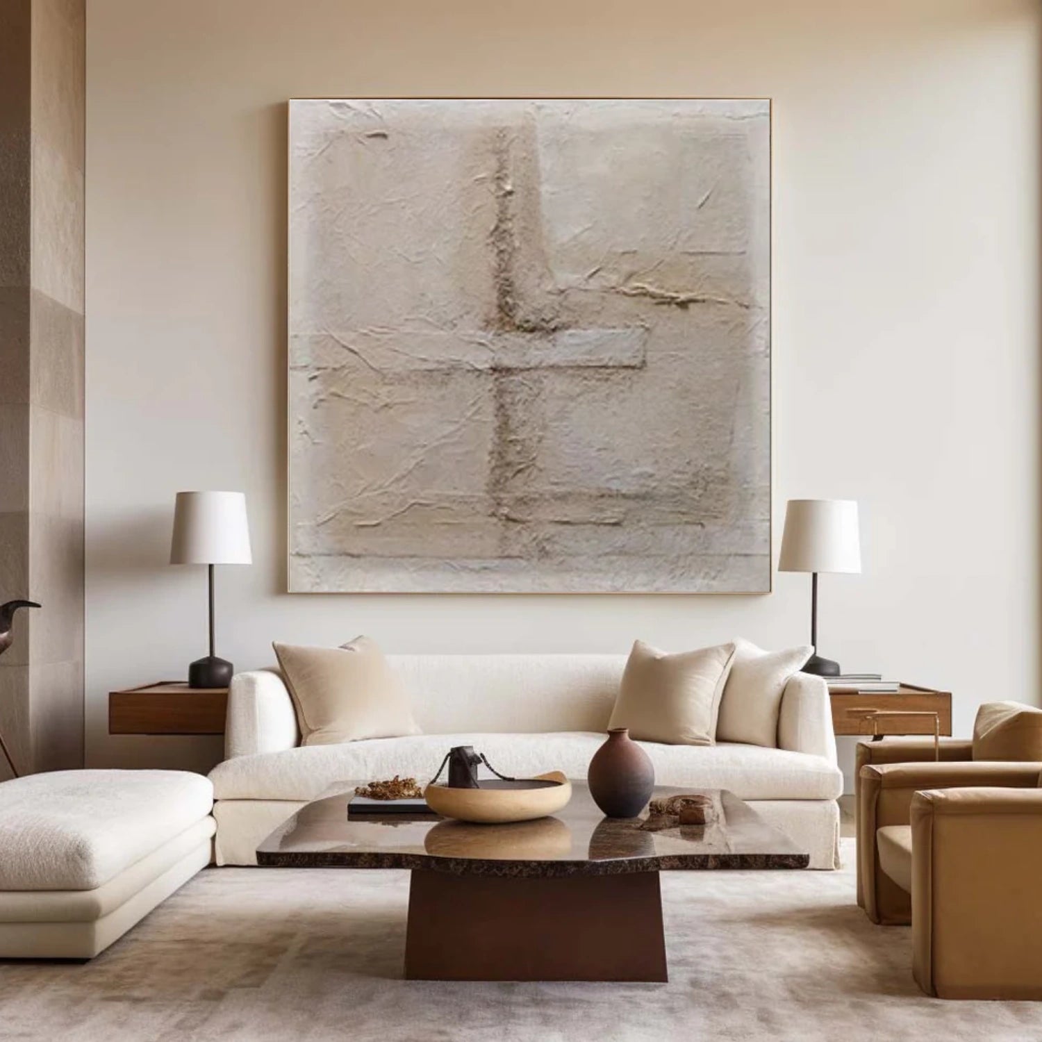 Wabi Sabi Textured Wall Art #VS102