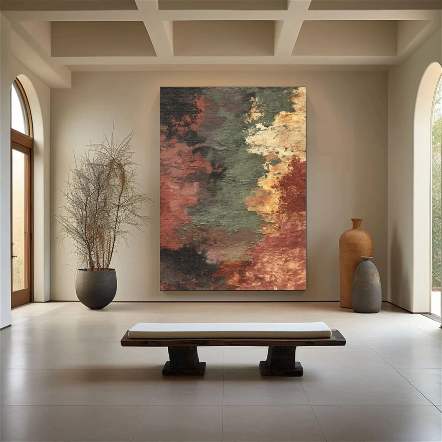 Abstract Textured Wall Art #VA153