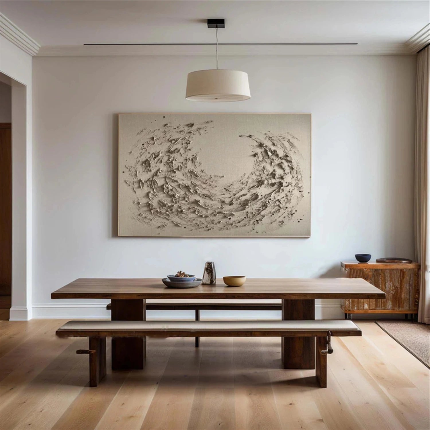 Minimalist Textured Canvas Art #WM115