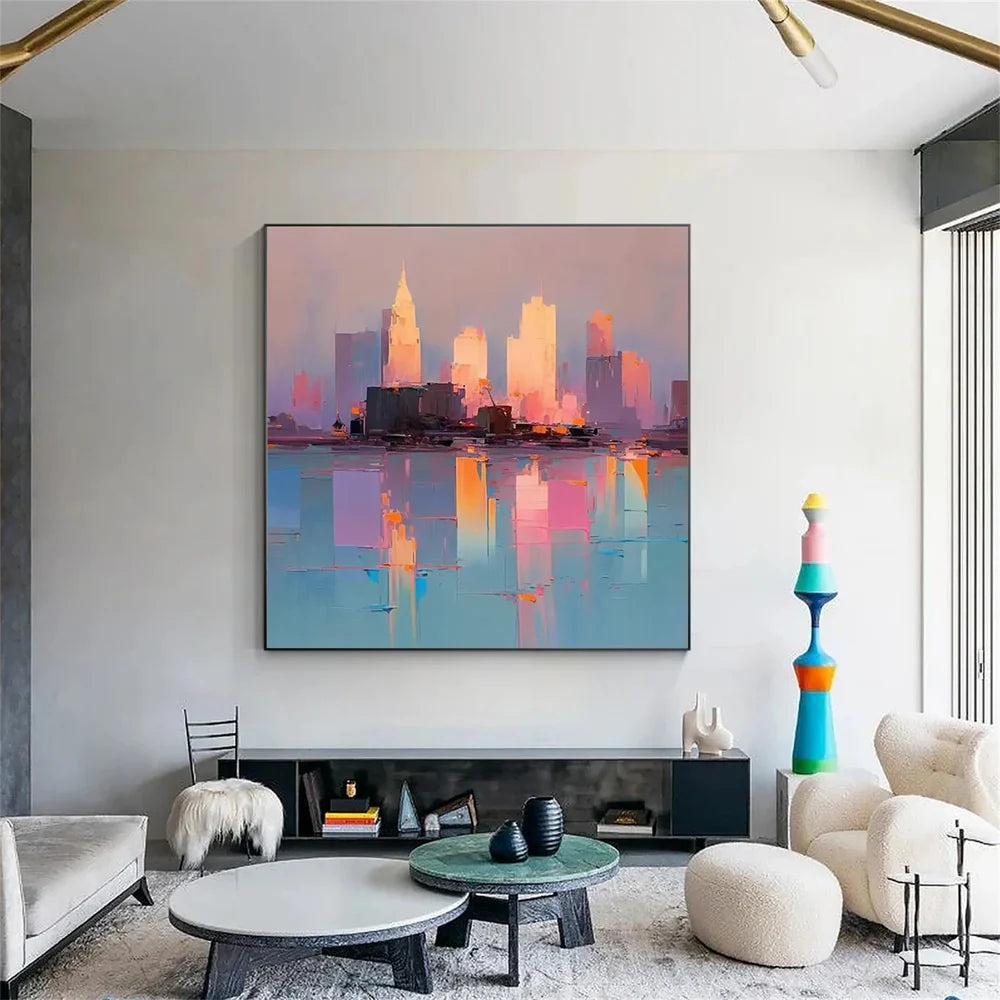 Abstract Urban Landscape Painting #UL006