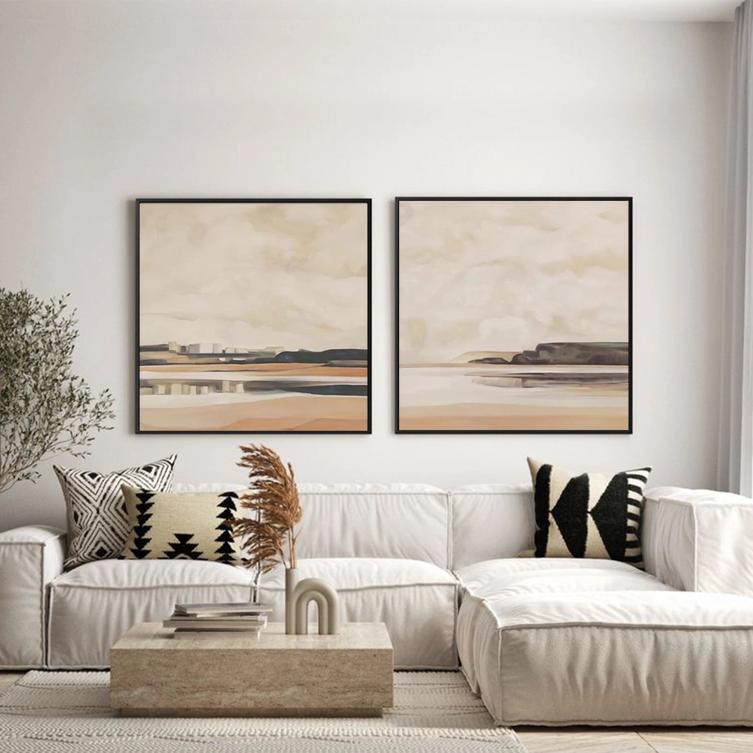 Abstract Wall Art Set of 2 #VA191
